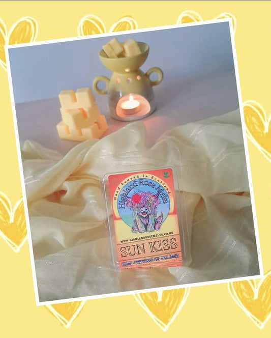 SUN KISS WAX MELT clam shell