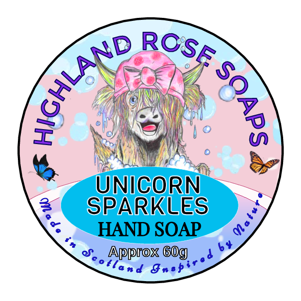 Step into the enchanting world of our UNICORN SPARKLES HAND SOAP. This lavish bath product boasts a vibrant, refreshing scent filled with zesty hints of apple and lime, delicate floral and herbal notes of orchid, jasmine, and lily of the valley, and a comforting base of musk, white musk, and sandalwood. Enhance your bathing routine with the captivating aromas of this high-quality soap.